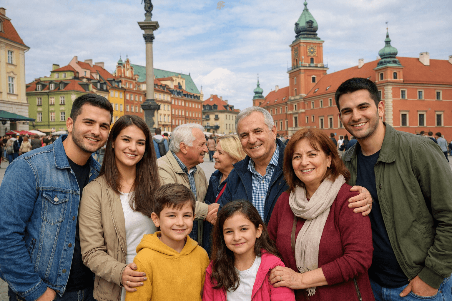 Polonya Aile Ziyareti Vizesi
